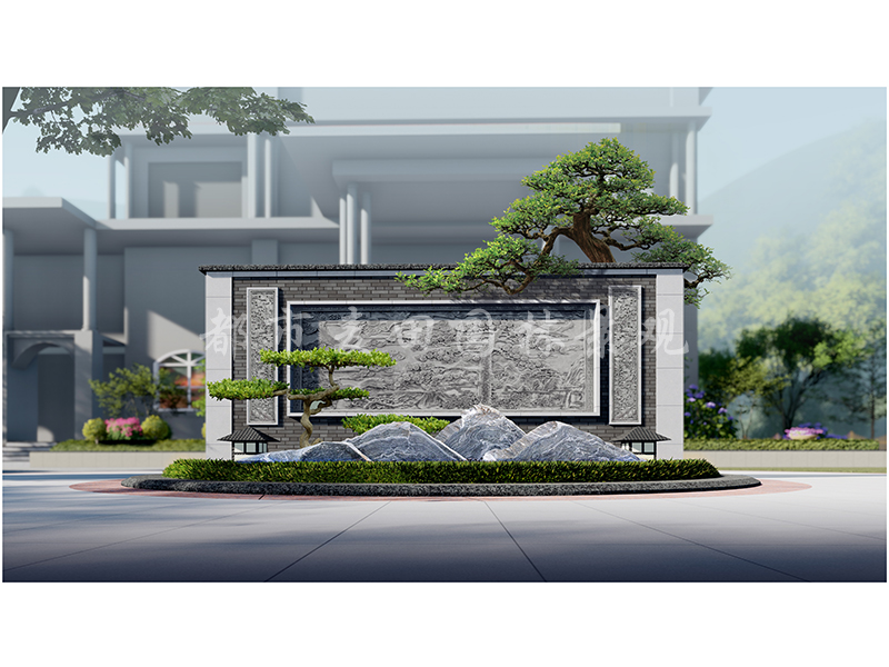 風(fēng)水墻正面 風(fēng)水墻正面